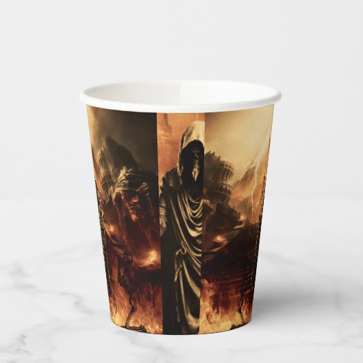 Der Tod hat keine Gnade Pappbecher (Links)