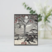 Der Tod im Baum Postcard Postkarte (Stehend Vorderseite)