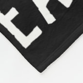 Der Tod kann mich haben, wenn es mir Phantastische Fleecedecke (Ecke)