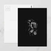 Der Tod kommt Postkarte (Vorne/Hinten)