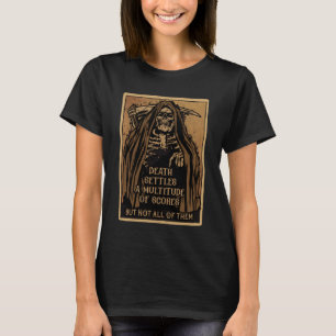 Der Tod legt eine Vielzahl von schärferen Sensenmä T-Shirt