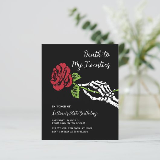 Der Tod meiner 20er Rose (Stehend Vorderseite)