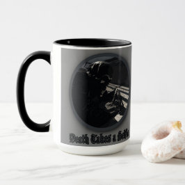 Der Tod nimmt sich selbst ein Tasse