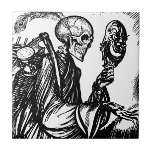 Der Tod ruft auf Fliese