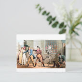 Der Tod sammelt seine ordentliche Postkarte (Stehend Vorderseite)