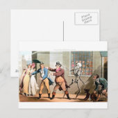 Der Tod sammelt seine ordentliche Postkarte (Vorne/Hinten)