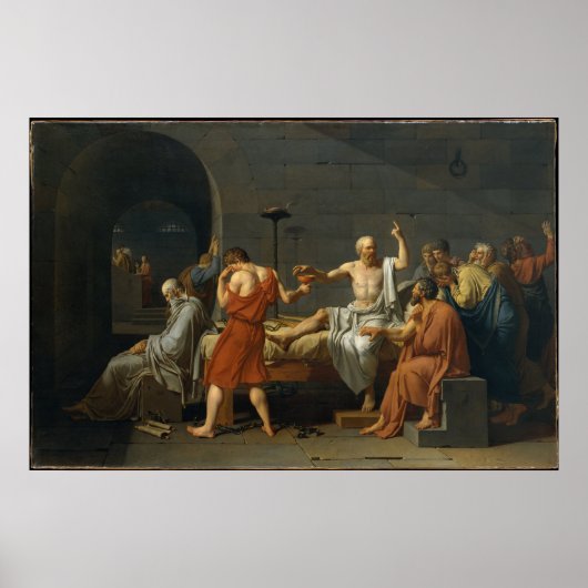 Der Tod Sokrates 1787 Poster (Vorne)