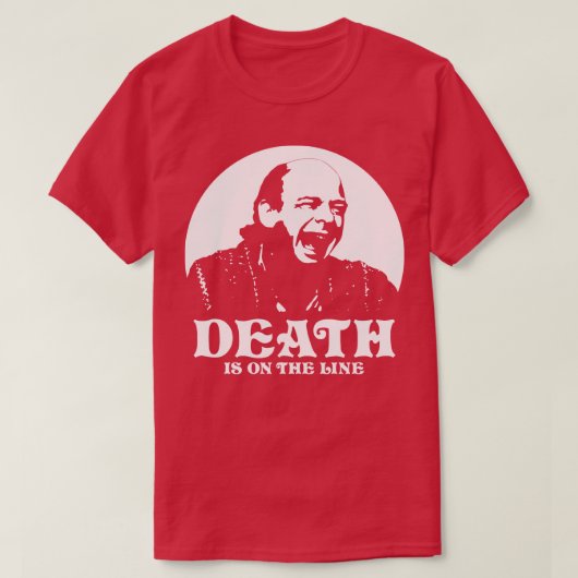 Der Tod steht an der Grenze T-Shirt (Design vorne)