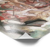 Der Tod von Captain Cook 12"x16"-Plakat Fotodruck (Ecke)