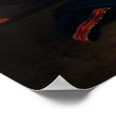 Der Tod von General Wolfe durch Benjamin West 1770 Poster (Ecke)