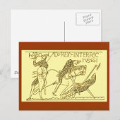 Der Tod von Harold Postkarte (Vorne/Hinten)