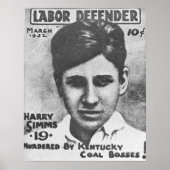 Der Tod von Harry Simms Poster (Vorne)
