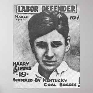 Der Tod von Harry Simms Poster