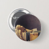 Der Tod von Marat Button (Vorne & Hinten)