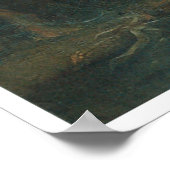 Der Tod von Minnehaha, 1885, amerikanischer Westen Poster (Ecke)