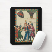 Der Tod von Reinmar von Brennenberg mittelalterlic Mousepad (Mit Mouse)