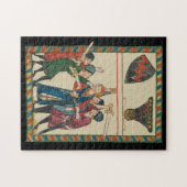 Der Tod von Reinmar von Brennenberg mittelalterlic Puzzle (Horizontal)