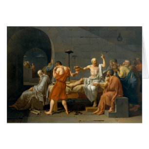 Der Tod von SOCRATES durch Jacques-Louis David