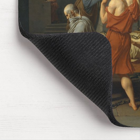 Der Tod von SOCRATES Mousepad (Ecke)