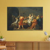 Der Tod von Sokrates durch Jacques-Louis David 178 Leinwanddruck (Insitu (Wohnzimmer))