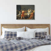 Der Tod von Sokrates Leinwanddruck (Insitu (Schlafzimmer))