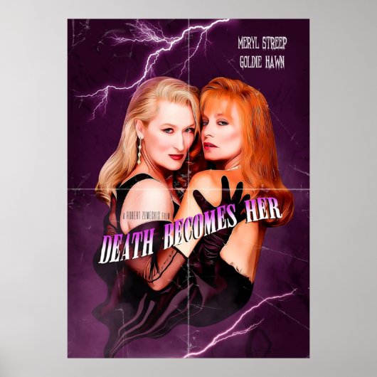 Der Tod wird ihr Vintager Film Poster (Vorne)