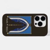 Der todbringende Glattleder, Wand und Stein Case-Mate iPhone Hülle (Rückseite (Horizontal))