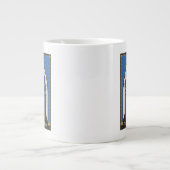 Der todbringende Glattleder, Wand und Stein Jumbo-Tasse (Vorderseite)