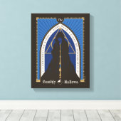 Der todbringende Glattleder, Wand und Stein Leinwanddruck (Insitu (Holzboden))