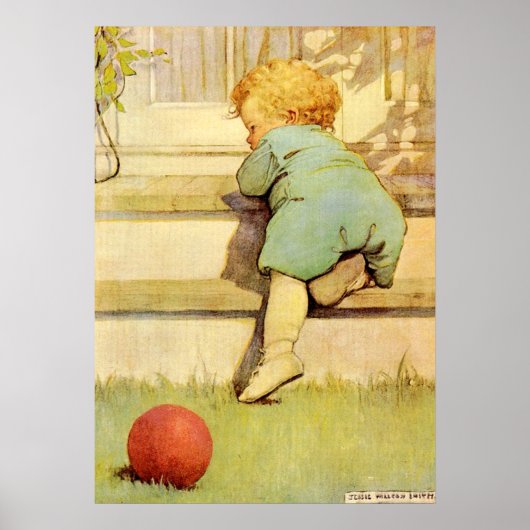 Der Toddling Baby Boy Poster (Vorne)