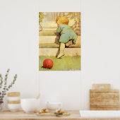 Der Toddling Baby Boy Poster (Küche)