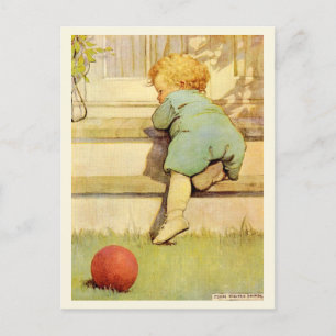 Der Toddling Baby Boy Postkarte