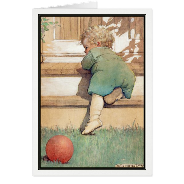 Der Toddling Baby Boy von Jessie Willcox Smith (Vorne)
