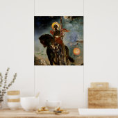 „Der Todesengel“ von Gustave Moreau Poster (Küche)