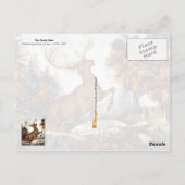 Der Todesstoß Postkarte (Rückseite)