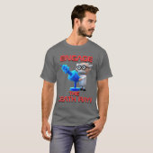 Der Todesstrahl einsetzen - Mad Scientists T-Shirt (Vorne ganz)