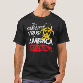 Der tödlichste Virus in Amerika ist die Media Anti T-Shirt (Vorderseite)