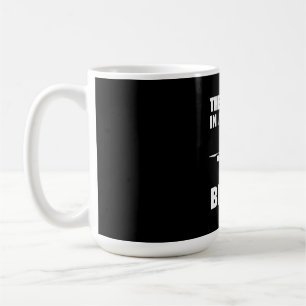 Der Ton in meinem Kopf sagt Drohne Kaffeetasse