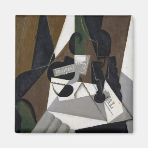 Der Topf von Erdbeermarmelade, 1917 (Öl auf Magnet