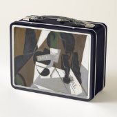 Der Topf von Erdbeermarmelade, 1917 (Öl auf Metall Brotdose (Rückseite)