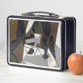 Der Topf von Erdbeermarmelade, 1917 (Öl auf Metall Brotdose (Beispiel)