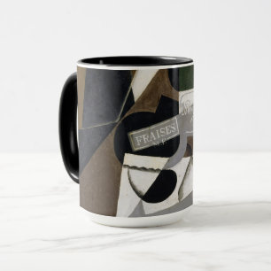 Der Topf von Erdbeermarmelade, 1917 (Öl auf Tasse