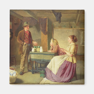 Der Töpfer, 1876 (Öl auf Leinwand) Magnet