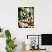 Der Töpfer Poster (Heimbüro)