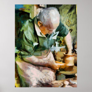 Der Töpfer Poster