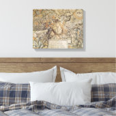 Der Toppling-Schmelztiegel Leinwanddruck (Insitu (Schlafzimmer))