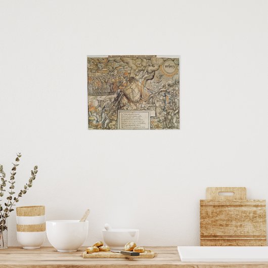 Der Toppling-Schmelztiegel Poster (Küche)