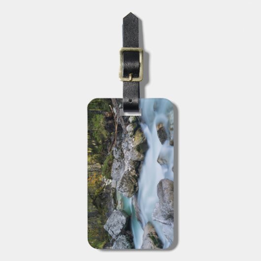 Der Torrent Ramsauer Ache Gepäckanhänger (Vorderseite vertikal)