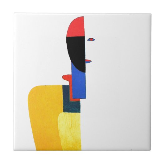 Der Torso-abstrakte Kunst der Frau Fliese (Vorderseite)