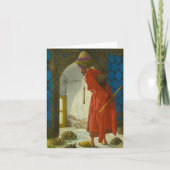 Der Tortoise Trainer, 1906 von Osman Hamdi Bey Dankeskarte (Vorderseite)